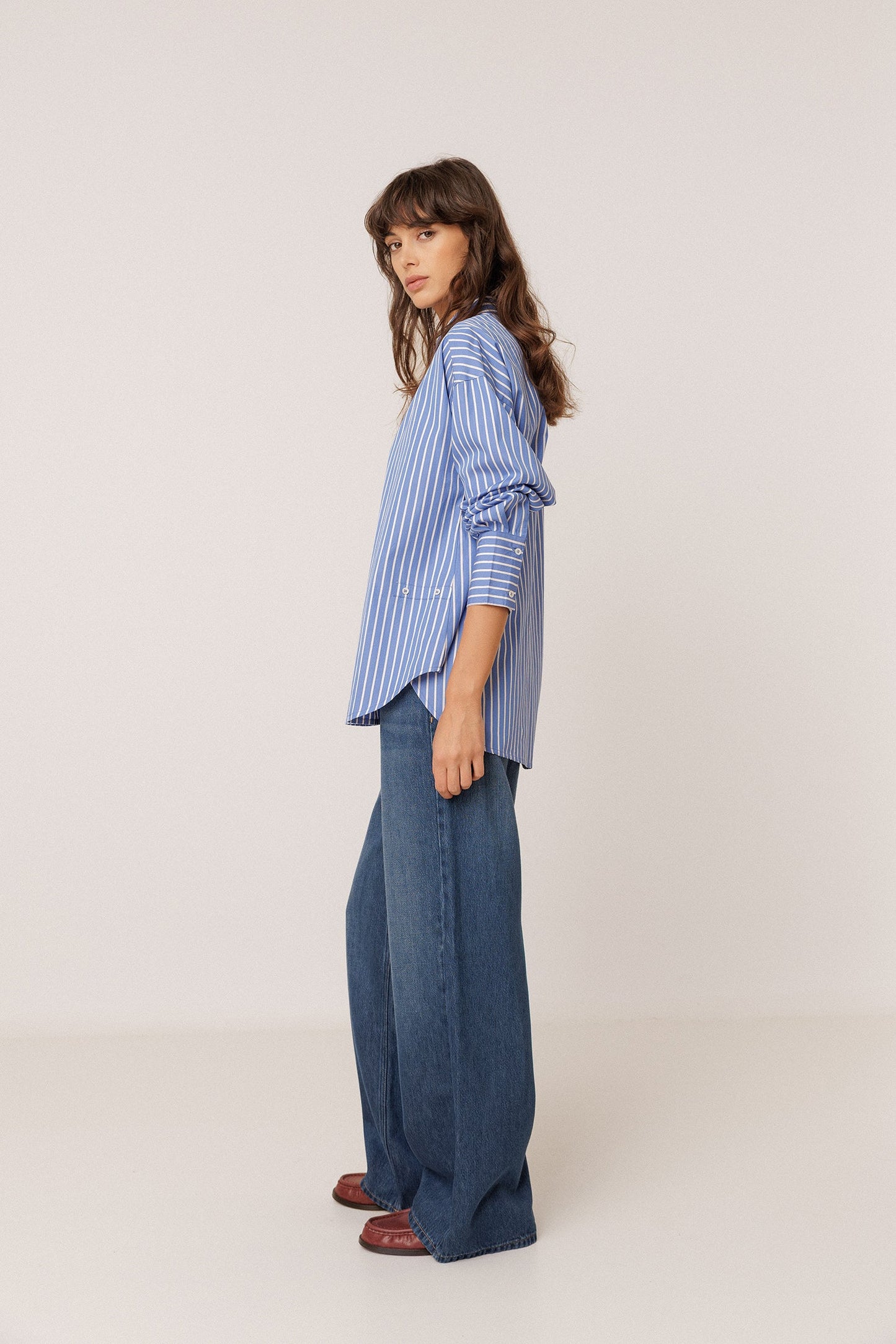 Indi&Cold Camisa raya masculina