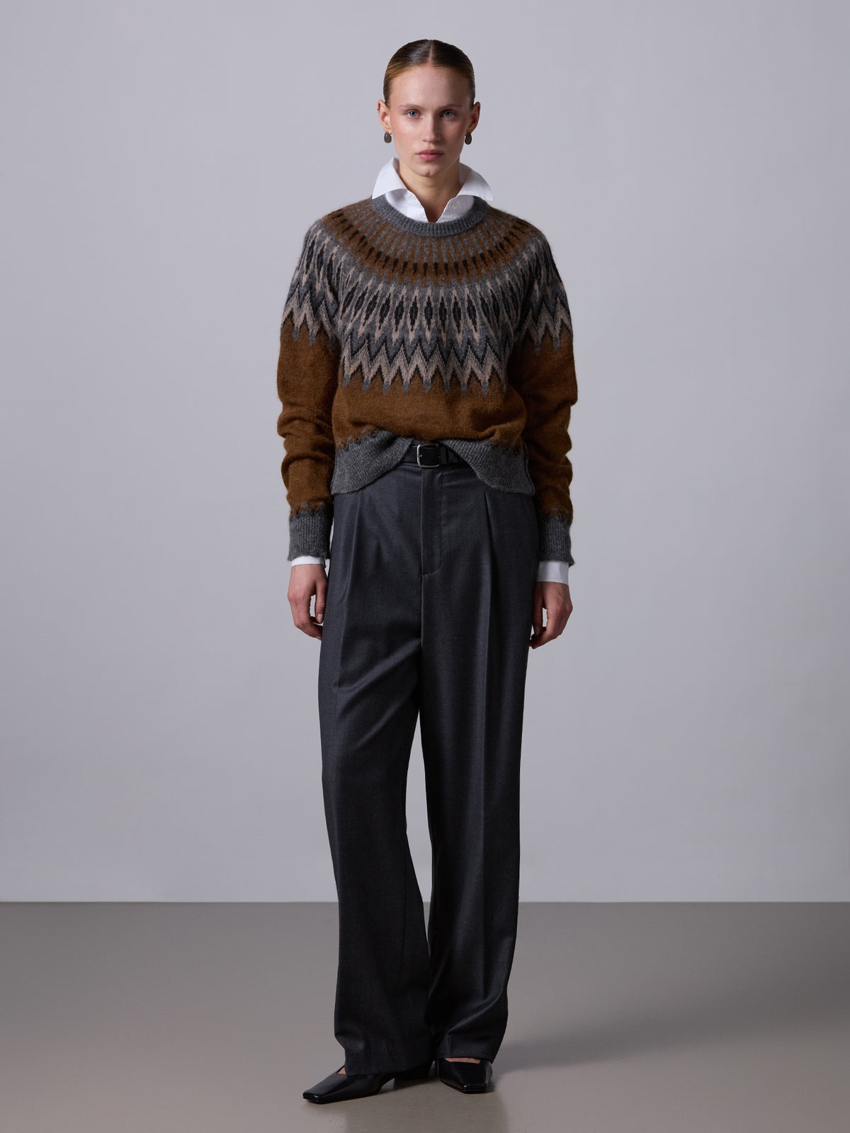 Roberto Collina Jersey Jacquard cropped