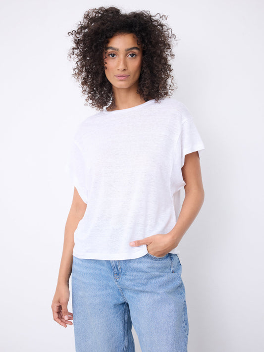 Not Shy Camiseta Teila blanc