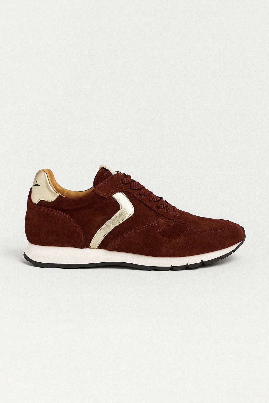Voile Blanche Sneakers Julia Suede Timber brown