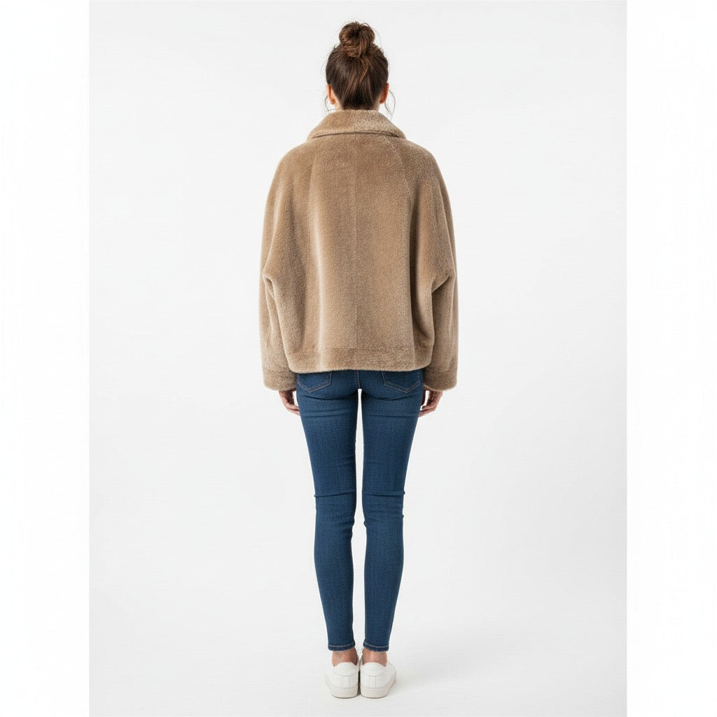 Manzoni Chaqueta pelo reversible