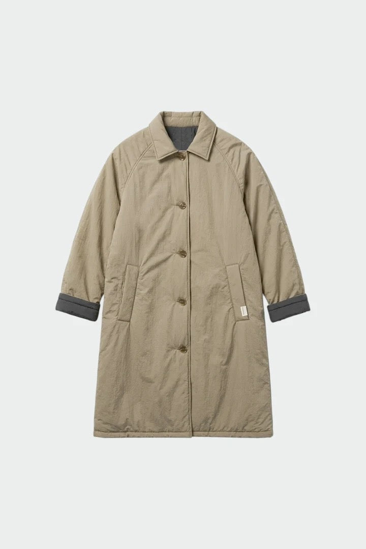 Indi&Cold Gabardina acolchada reversible