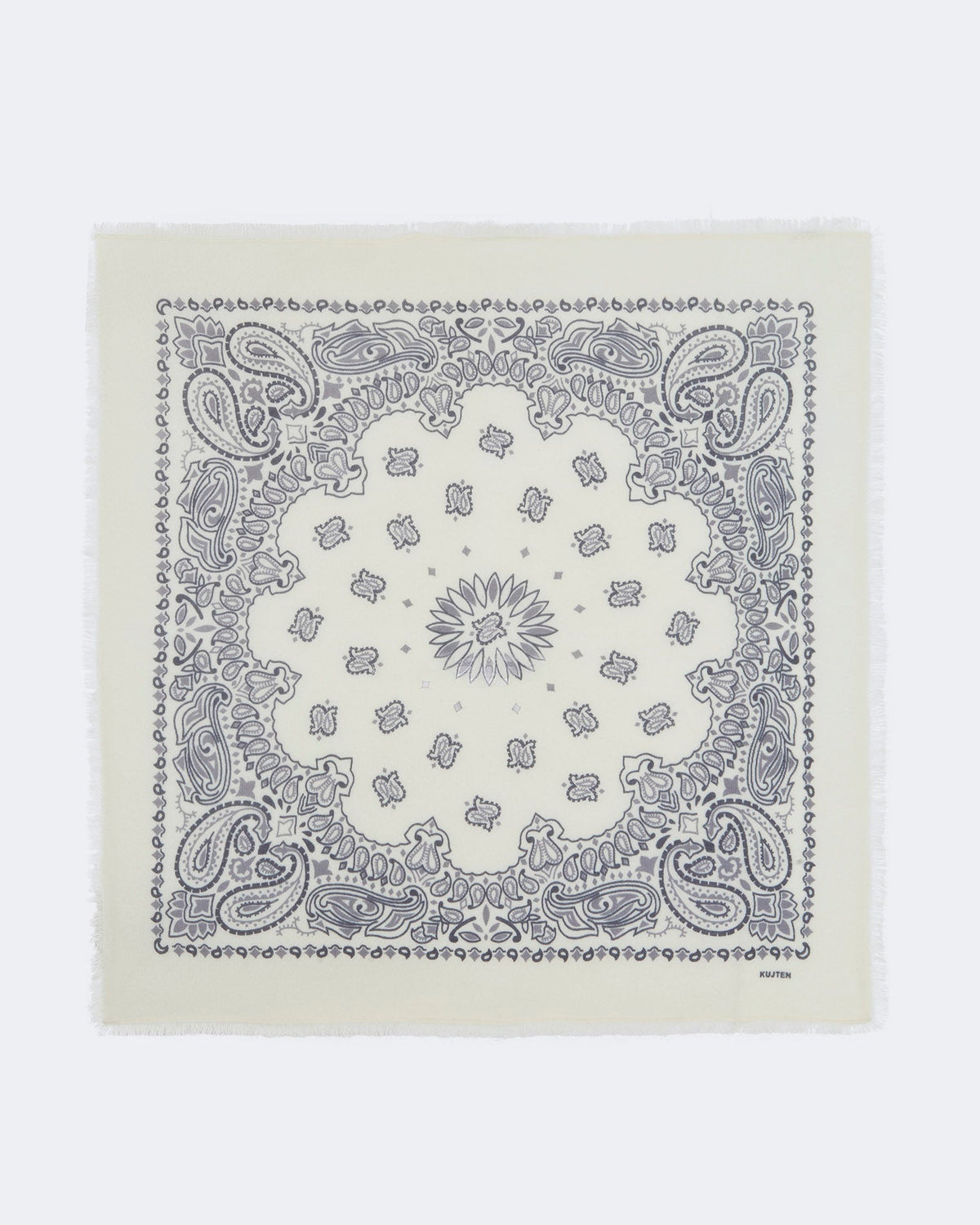Kujten Foulard Hachiko bico gray white