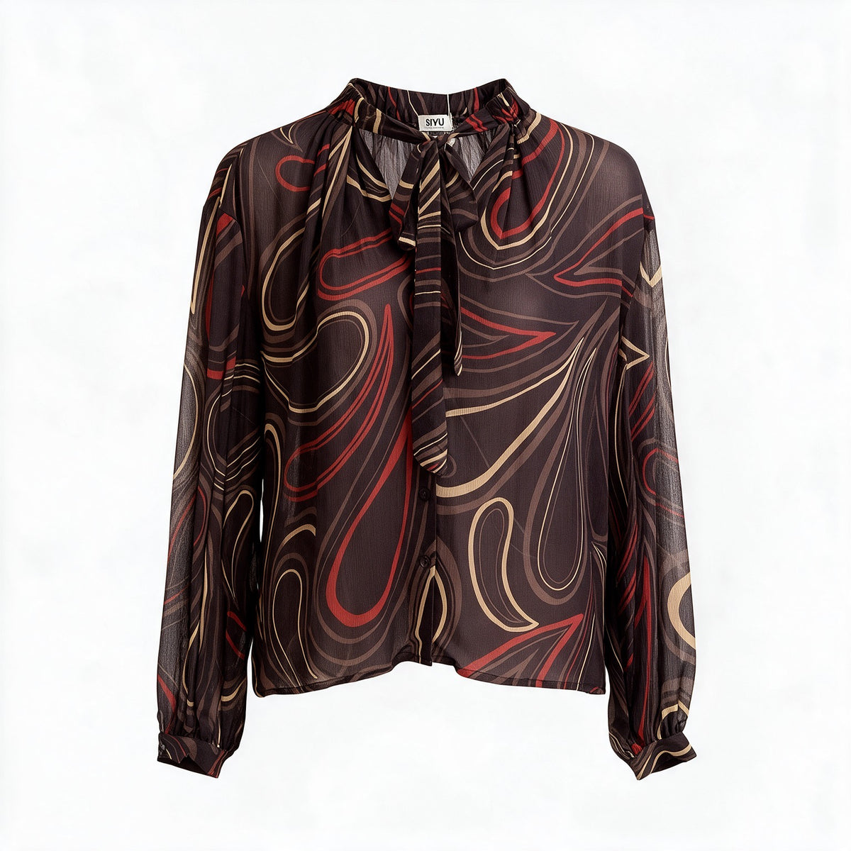 Siyu Blusa Vent Crinkle 1429