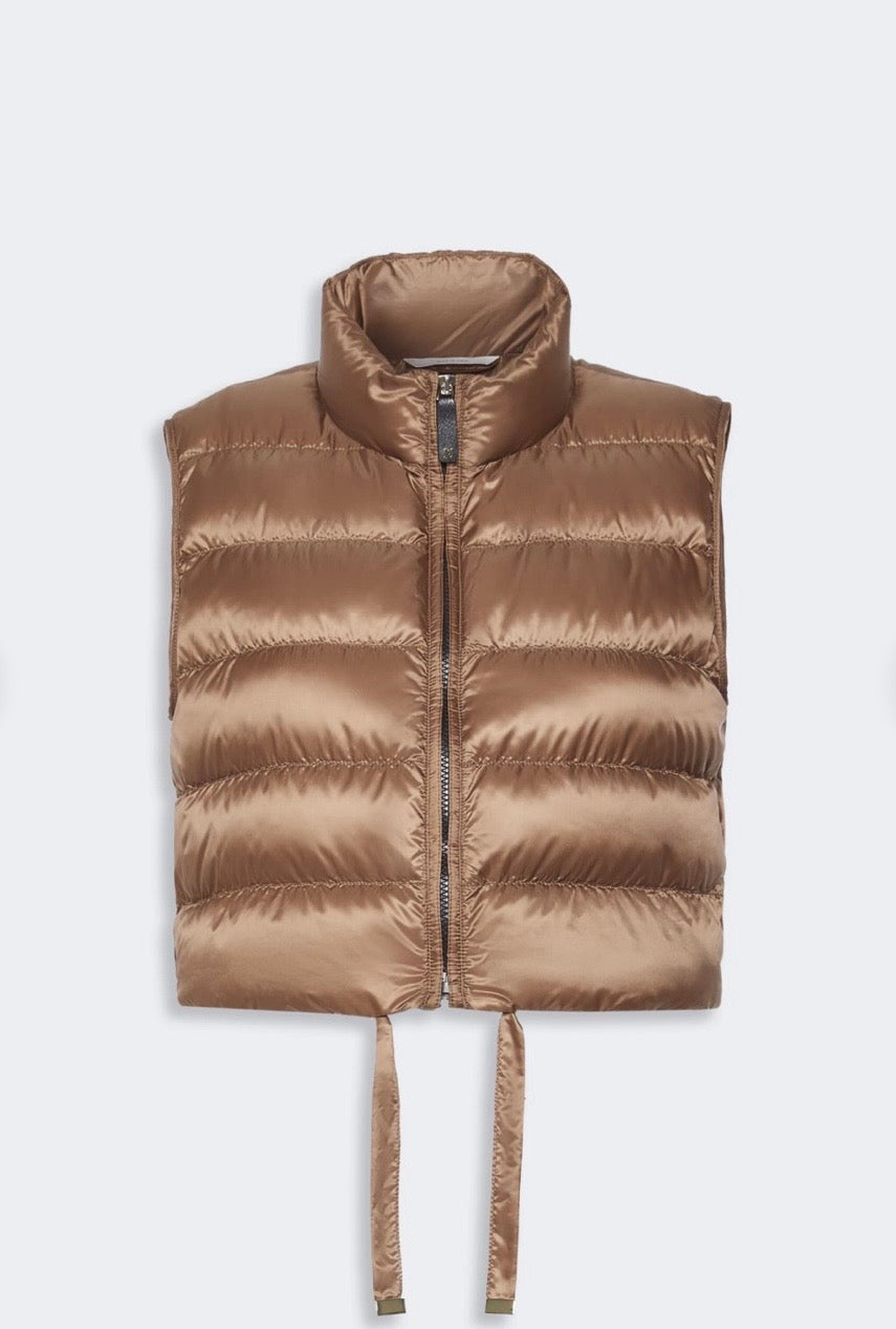 Max Mara The Cube Chaleco MTCFAVILLA honey