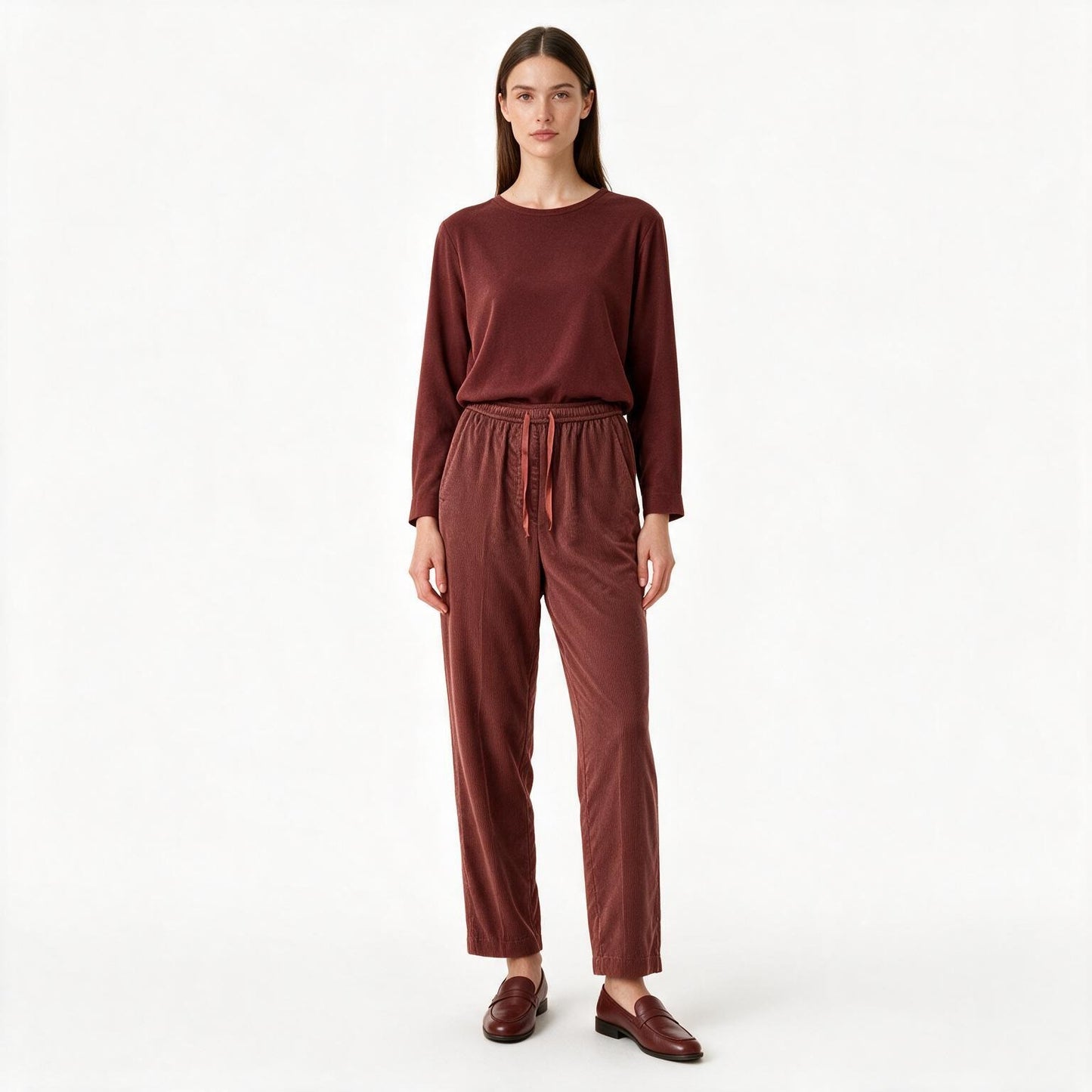 Hartford Pantalón Perline Burgundy
