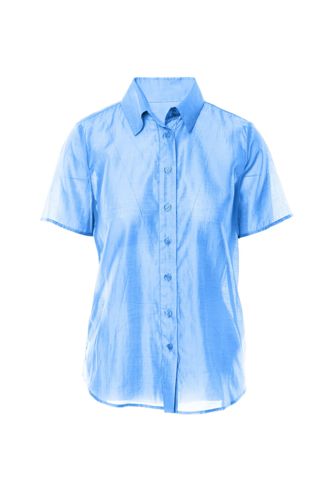 Anonyme Camisa Tencel sky