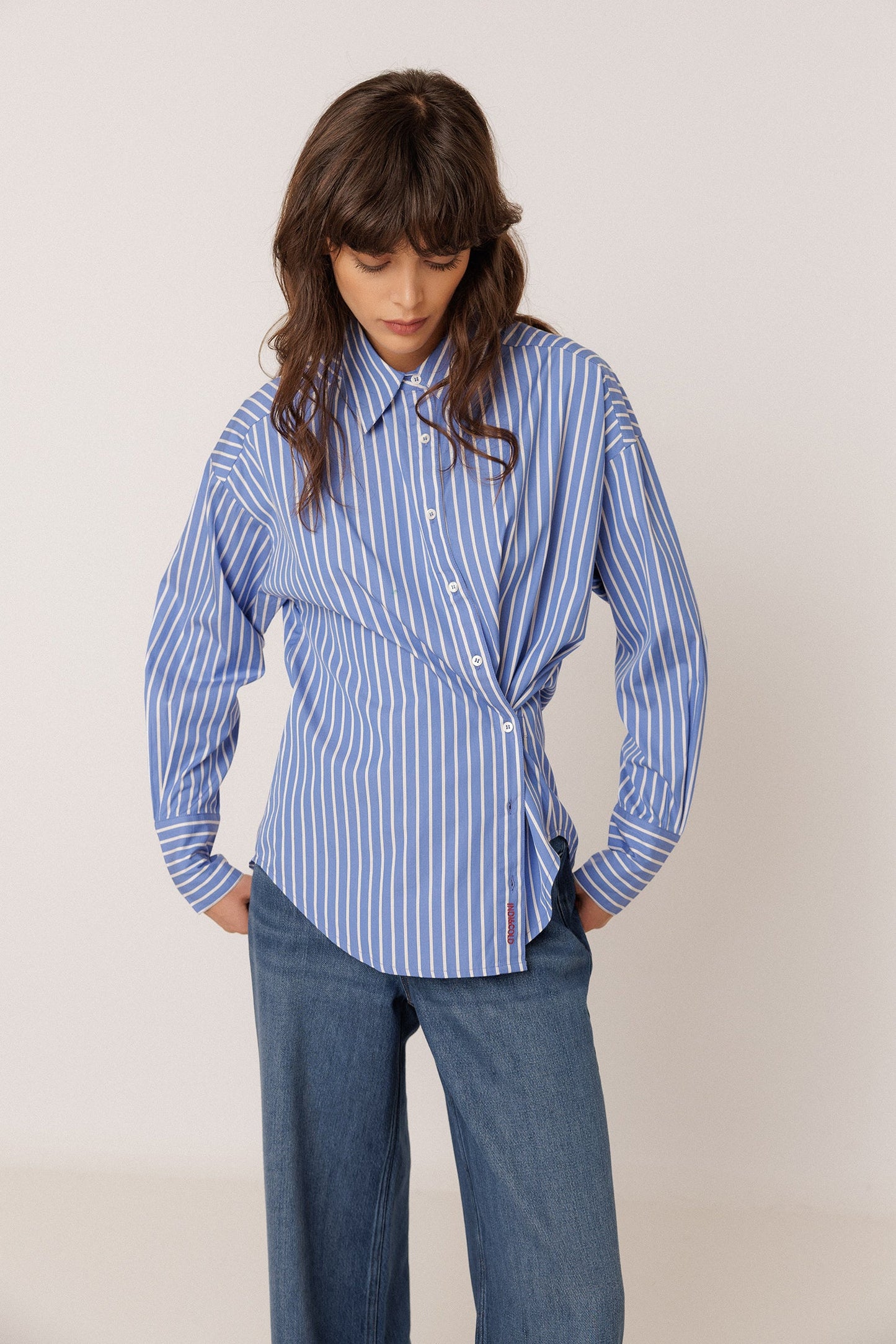 Indi&Cold Camisa raya masculina