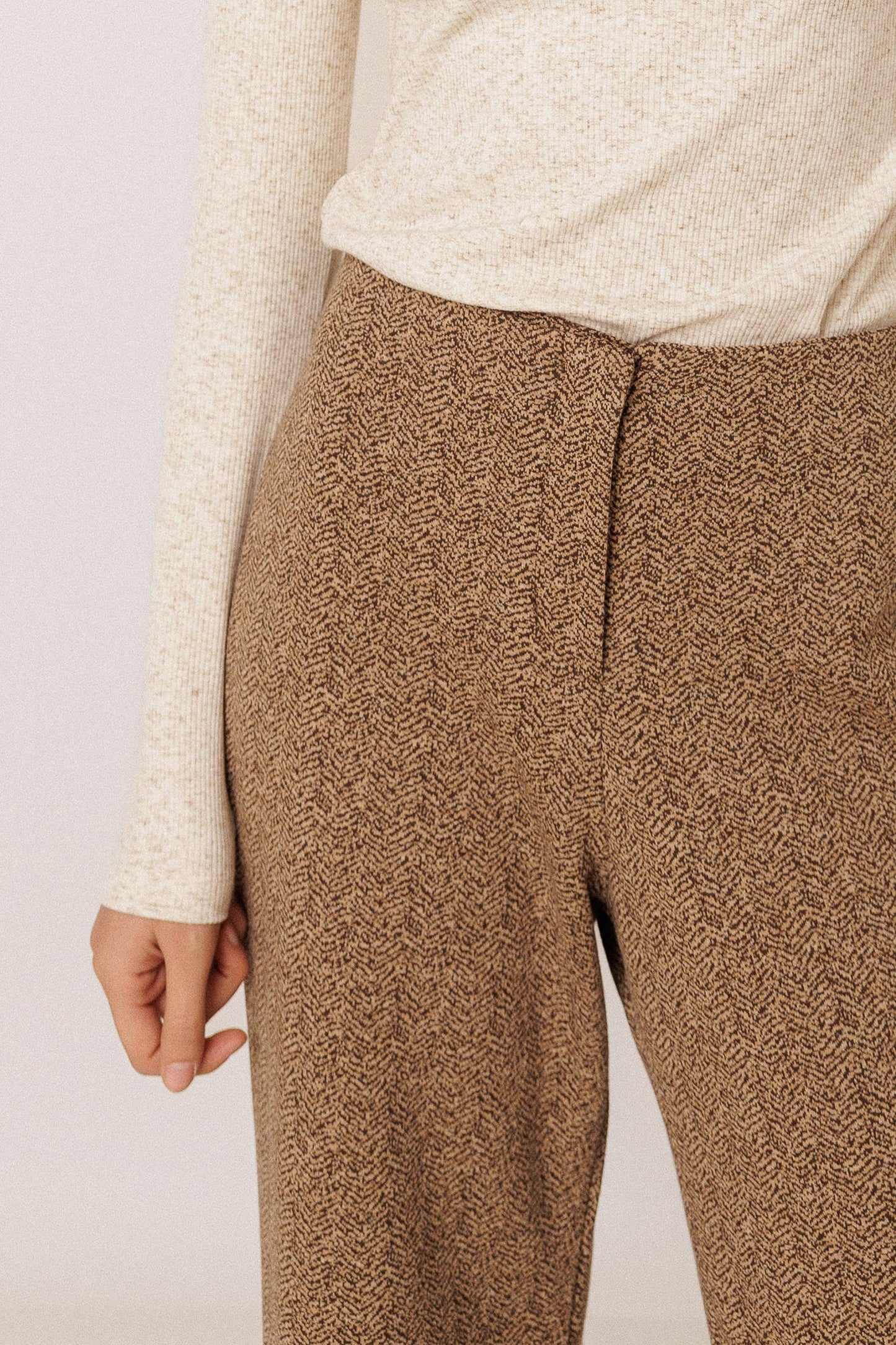 Indi&Cold Pantalón Jacquard