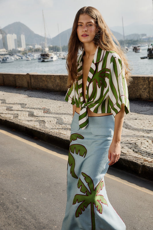 FarmRío Top Palmera