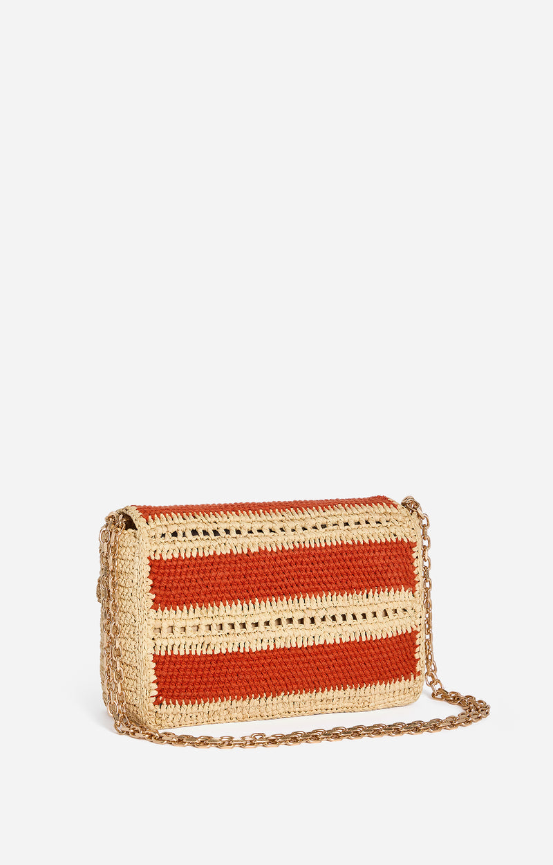 Vanessa Bruno Bolso Moon Moyen brique