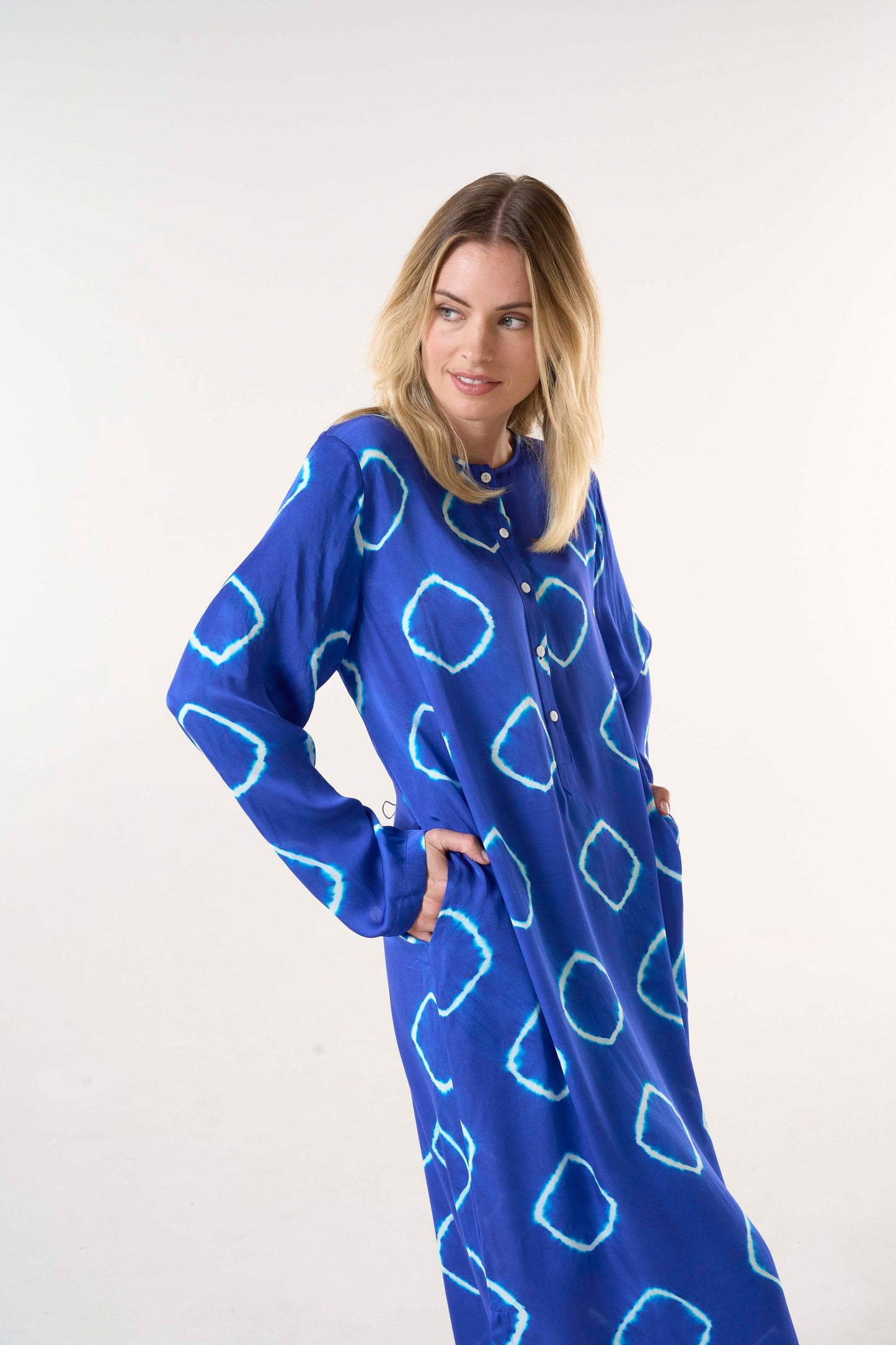 One Season Vestido Llew Maxi Atlas royal