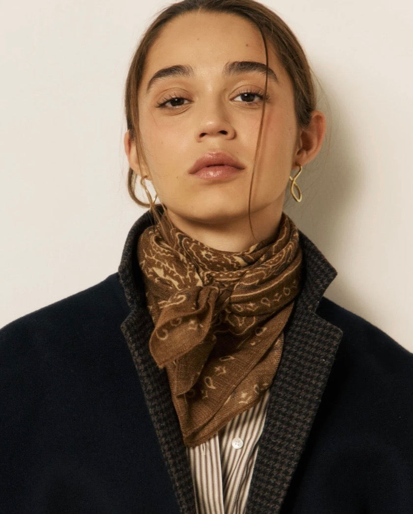 Hartford pañuelo Paisley peanut