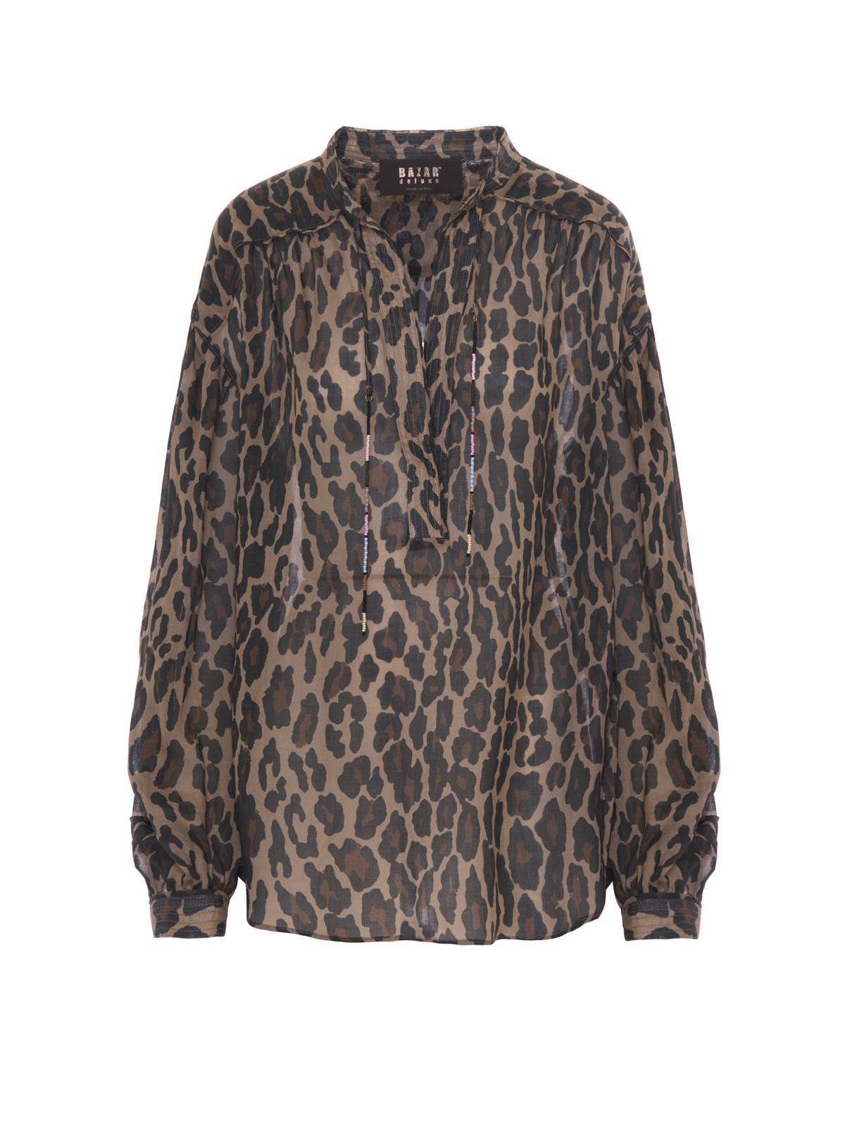 Bazar Deluxe Blusa animal print
