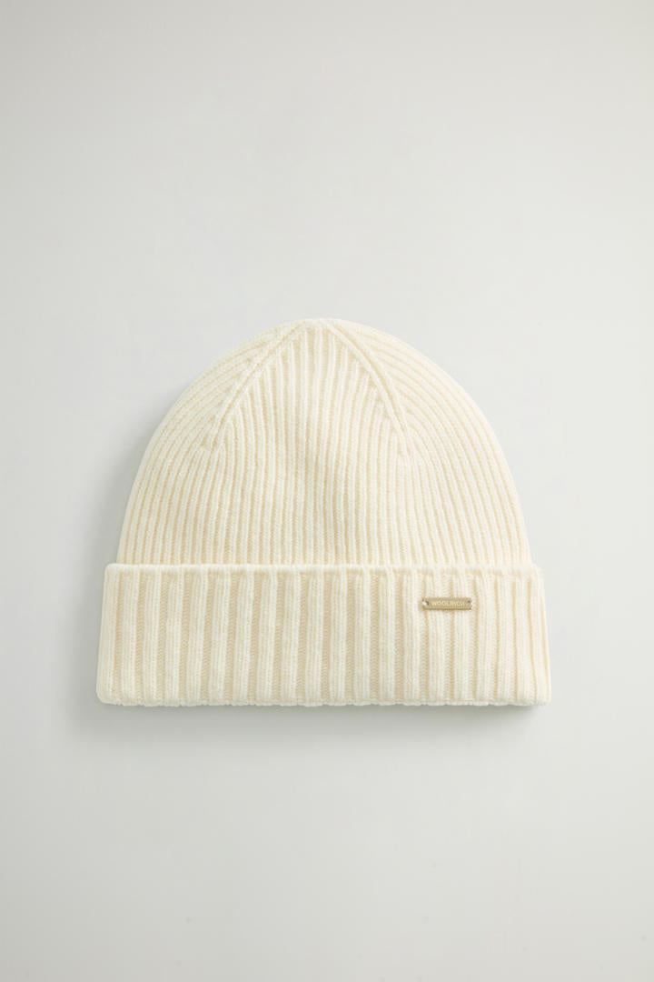 Woolrich juego de Gorro y Bufanda cream