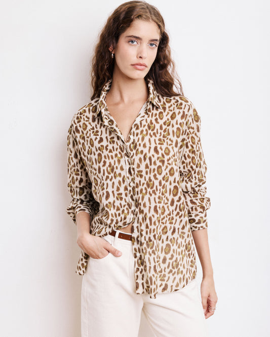 Hartford Camisa Cinema Leopardo