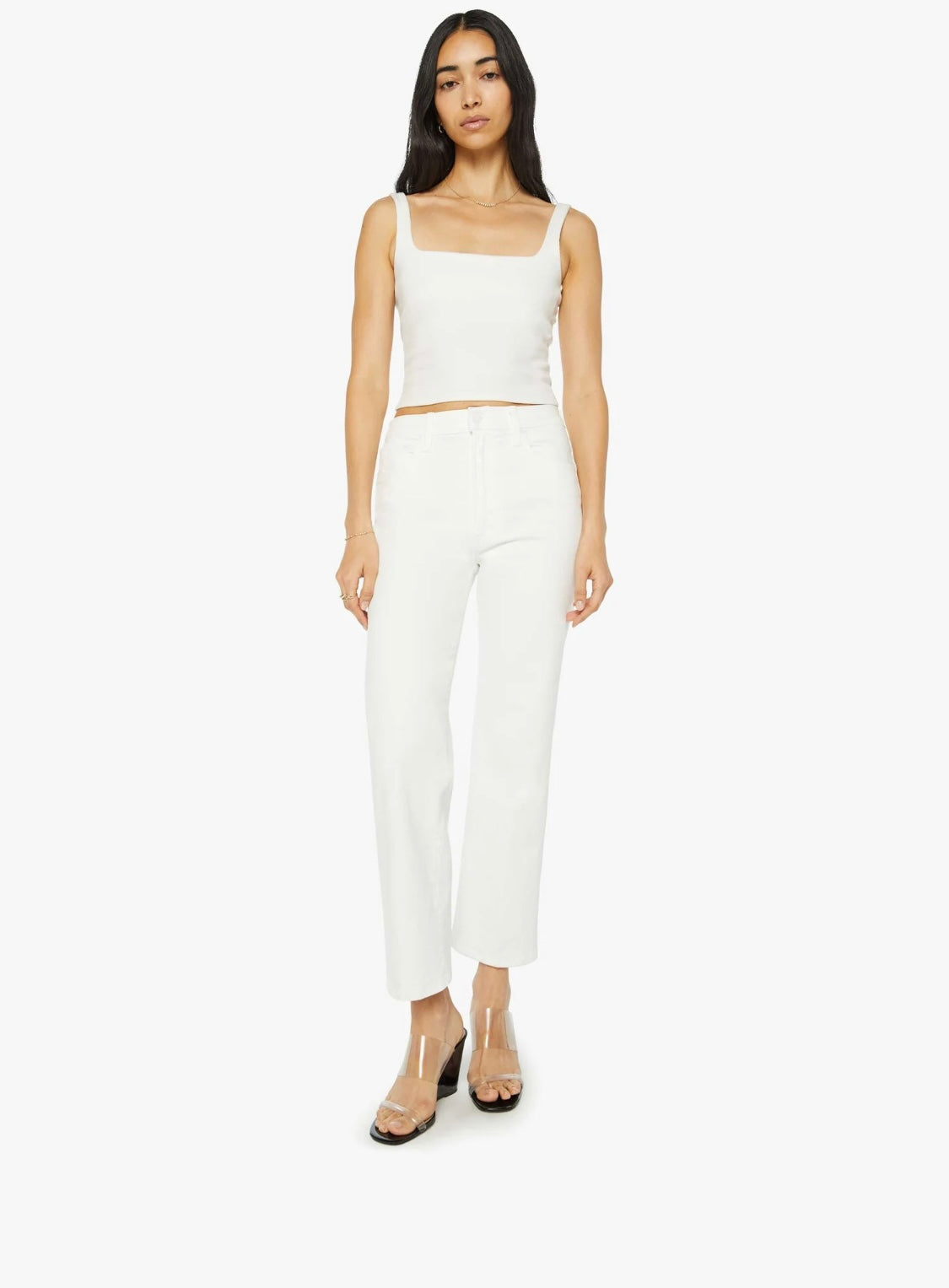Mother Jeans The rambler zip ankle