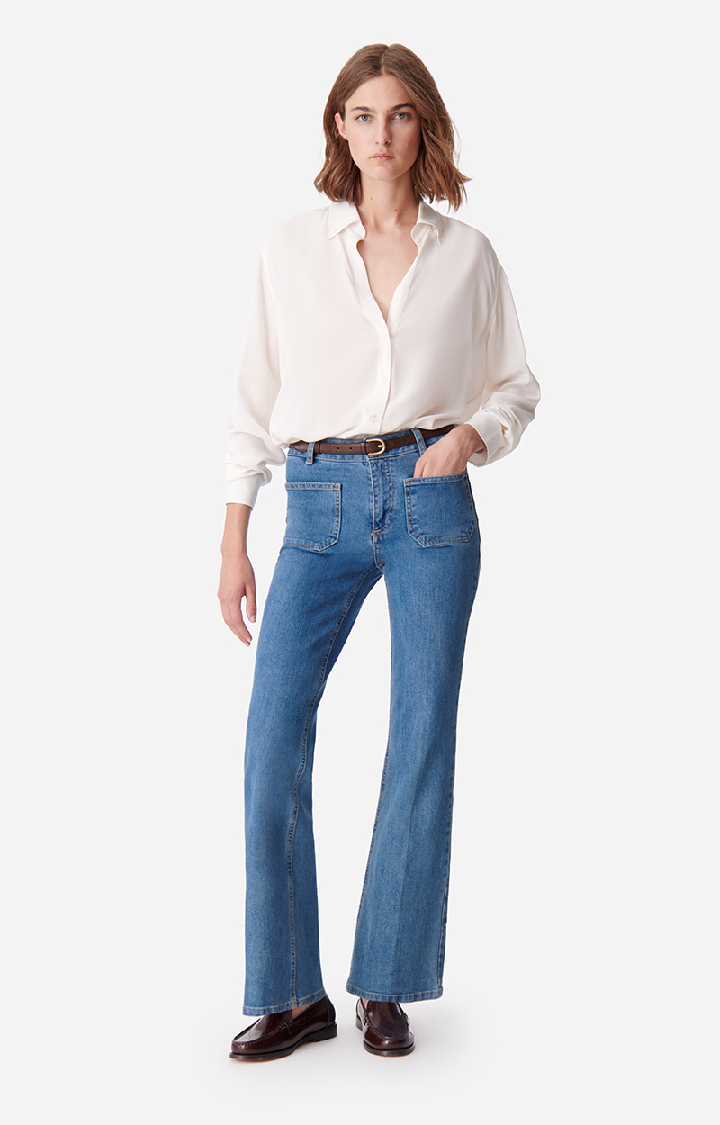 Vanessa Bruno Jeans Dompay índigo clair