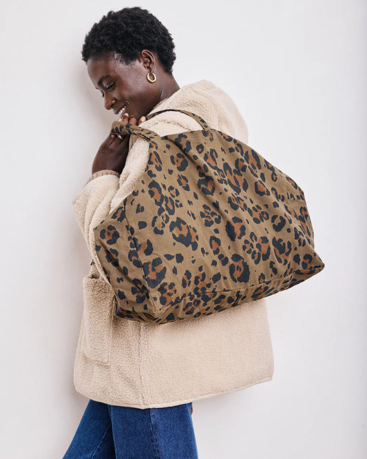 Hartford  Bolso Leopardo caqui