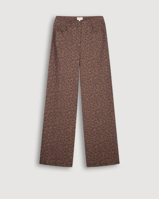 Hartford Pantalón Picador Leopardo