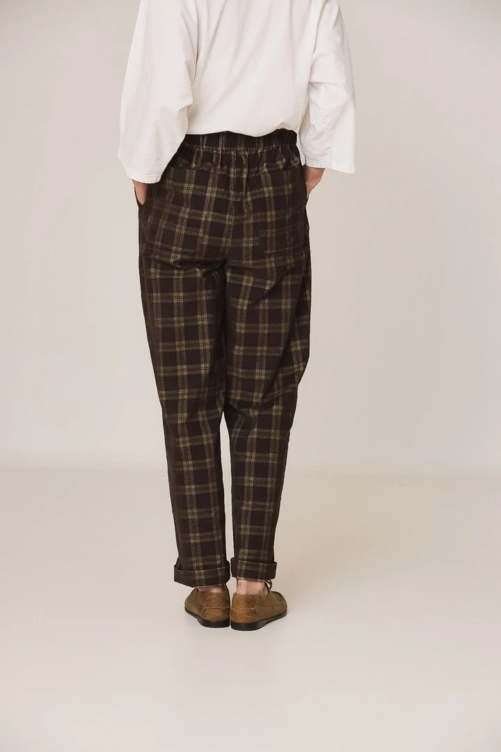 Indi&Cold Pantalón engomado micropana cuadros