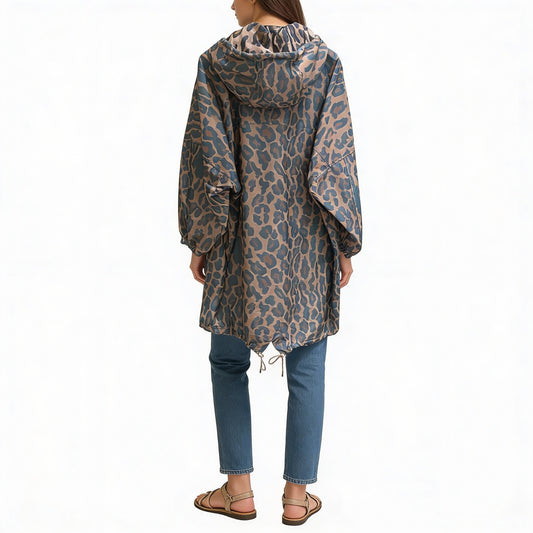 Bazar Deluxe Chaqueta impermeable larga