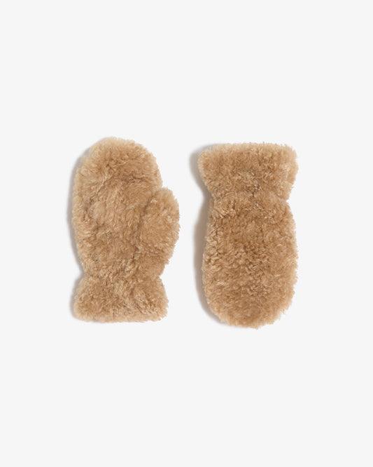 APPARIS Guantes Coco bouclette camel