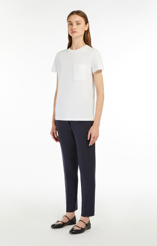 Max Mara Camiseta de punto algodón