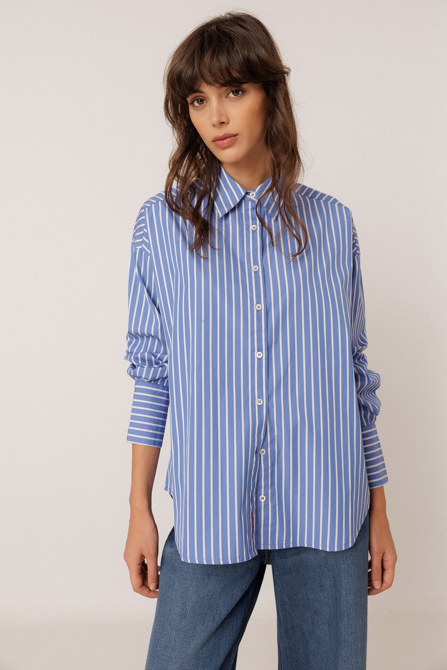 Indi&Cold Camisa raya masculina