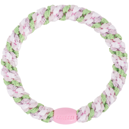 Kknekki Goma Mix grass green pink glitter