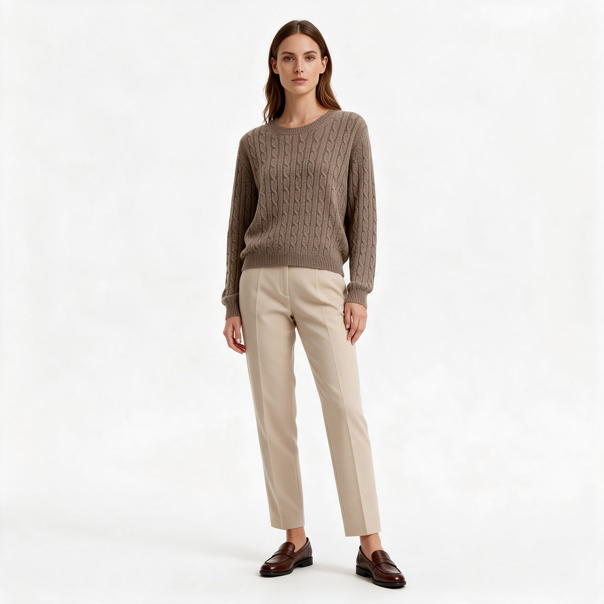 Roberto Collina Jersey Taupe