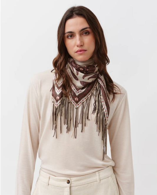 Diega Foulard Fareo ecru/choco - The Class Room