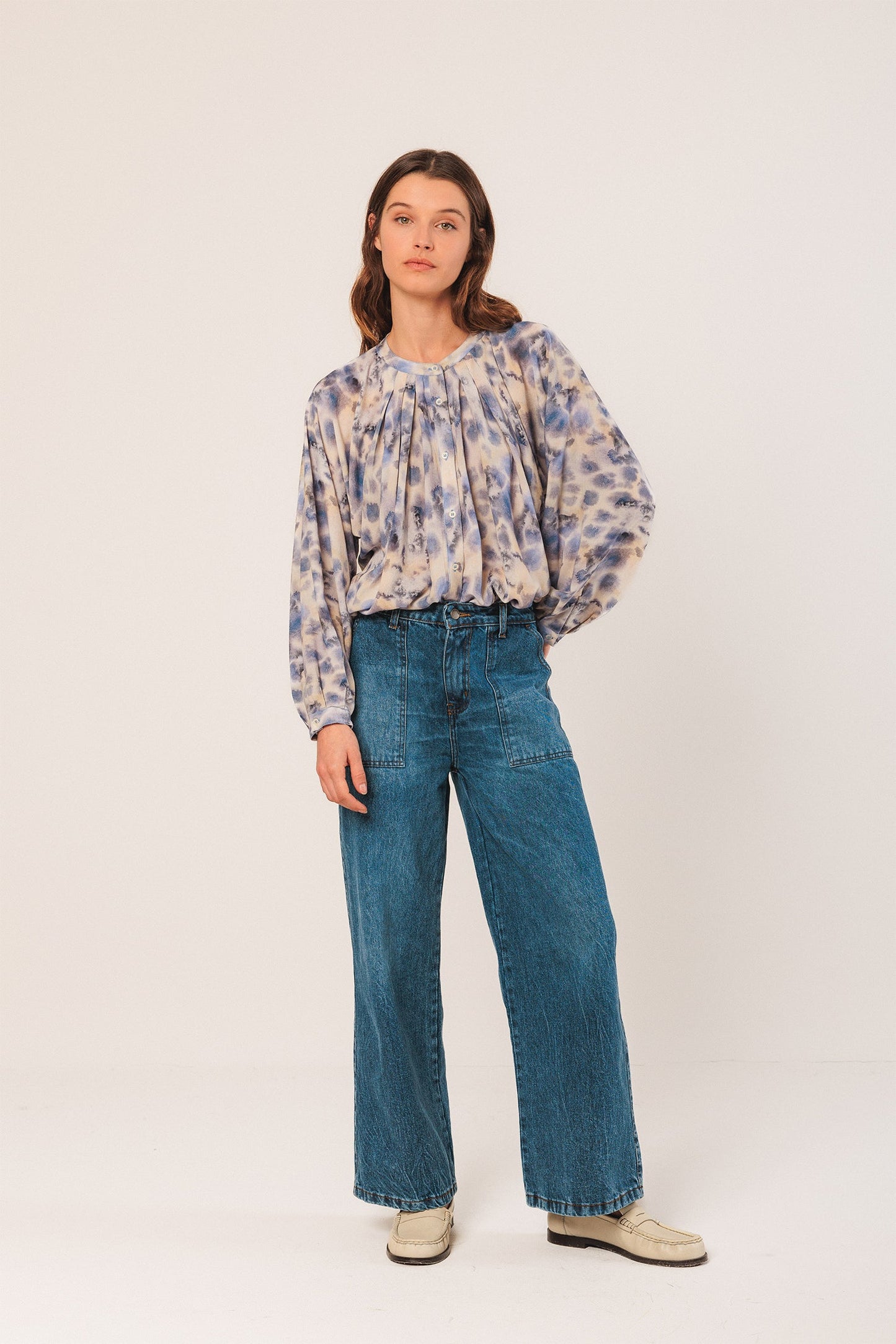 Indi&Cold Camisa print acuarela