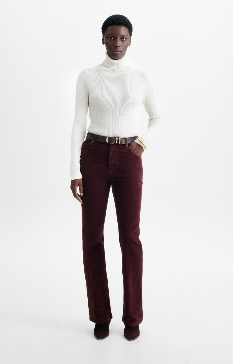 Vanessa Bruno Pantalón Jerry bordeaux