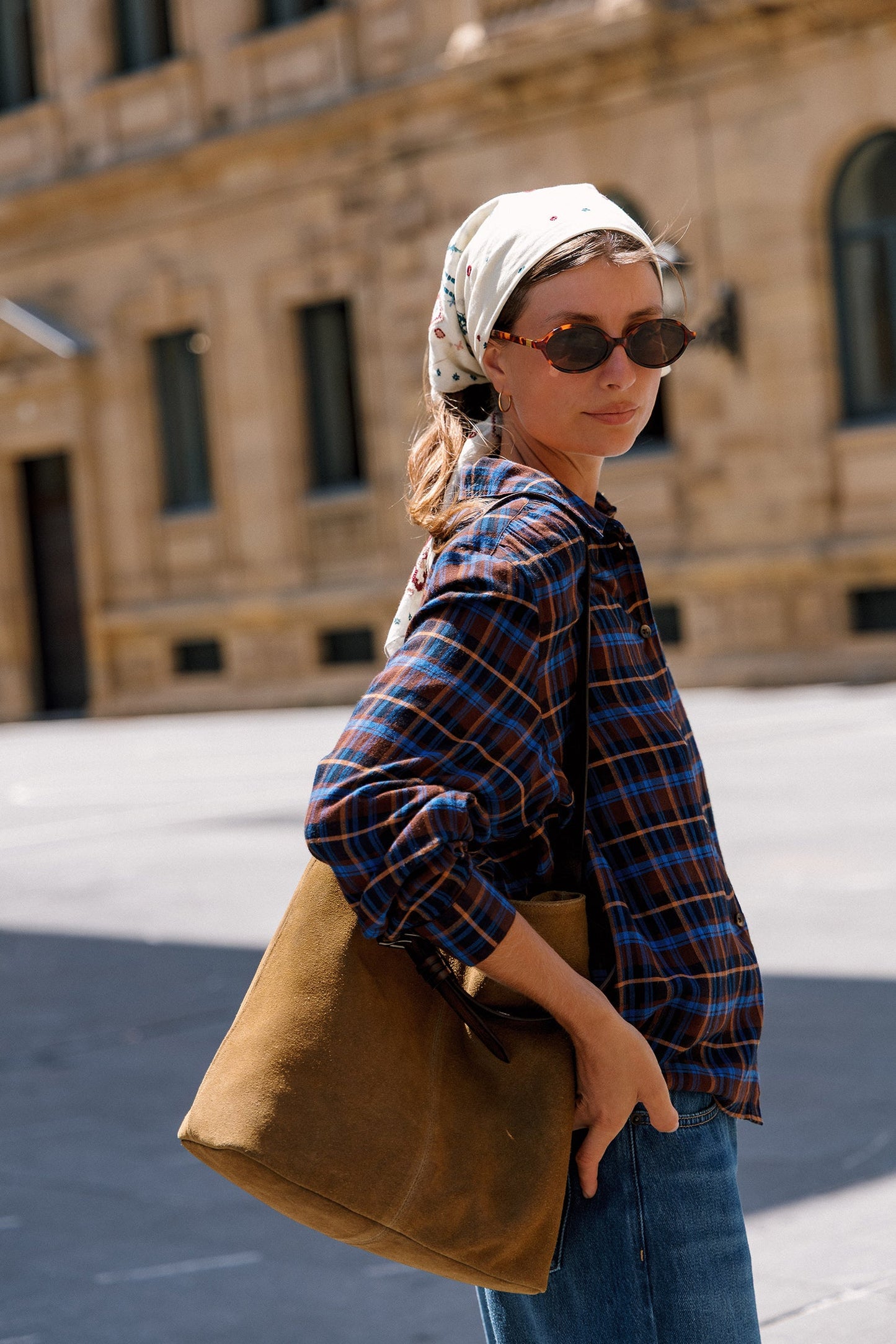 Indi&Cold Camisa cuadros multicolor