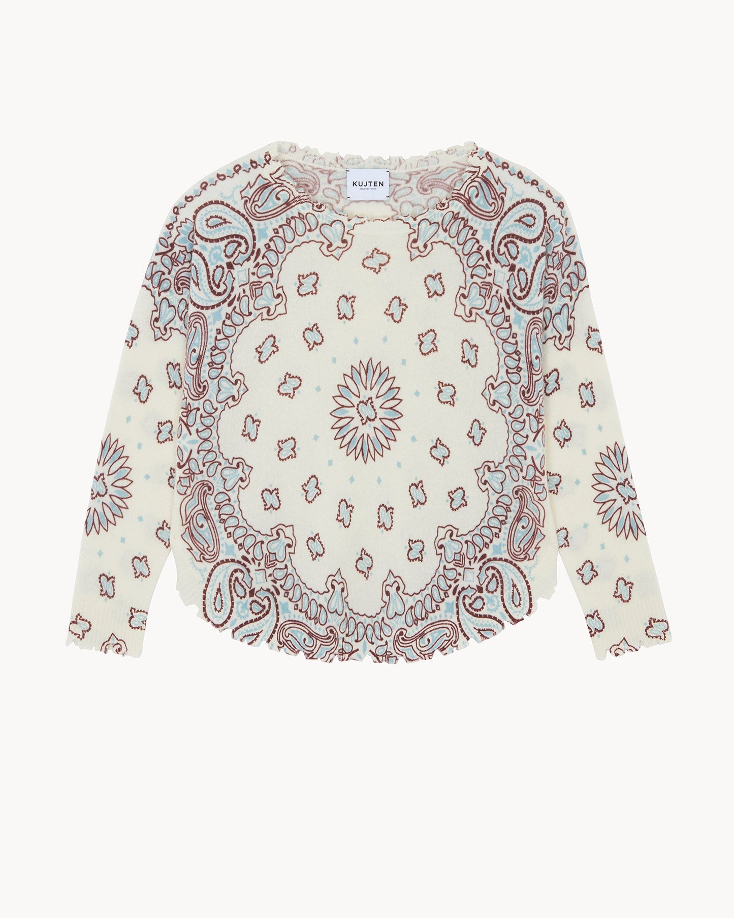 Kujten Jersey Mela bandana bico blanc