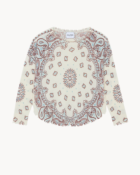 Kujten Jersey Mela bandana bico blanc