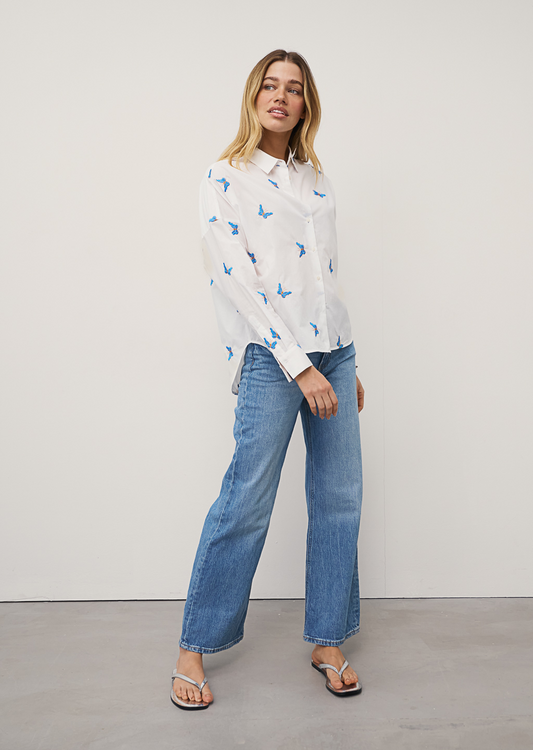 0039 Italy Camisa Lucy mariposas