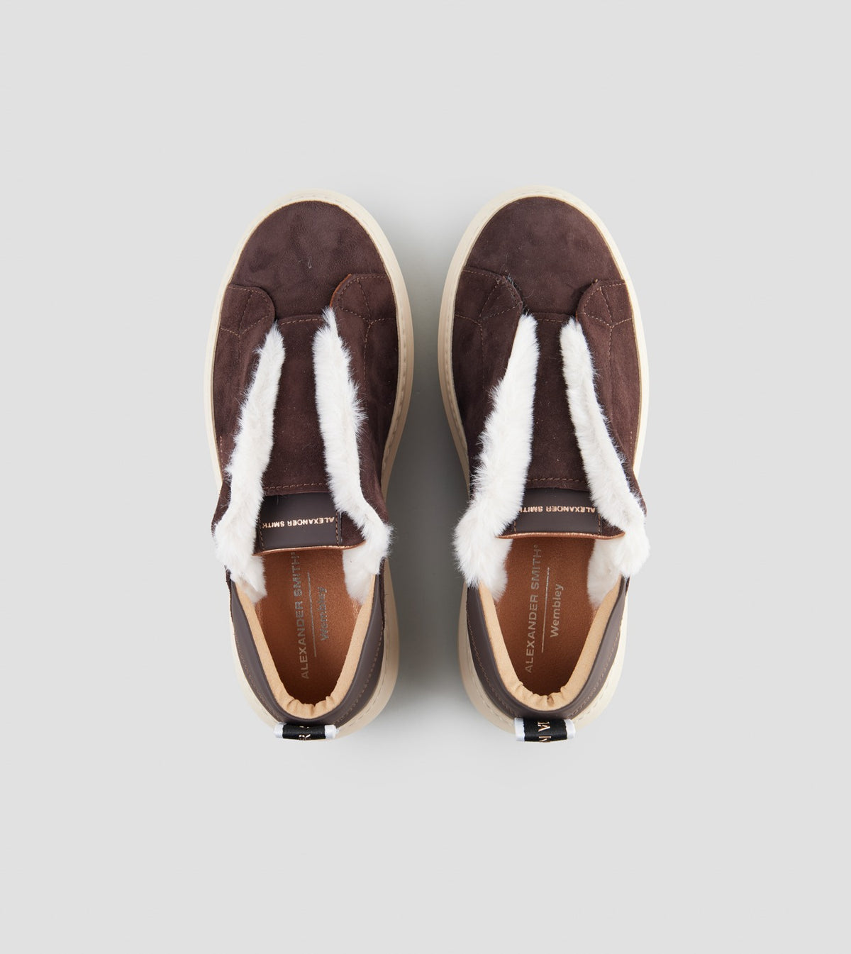 Alexander Smith Sneakers Wembley dark brown - The Class Room