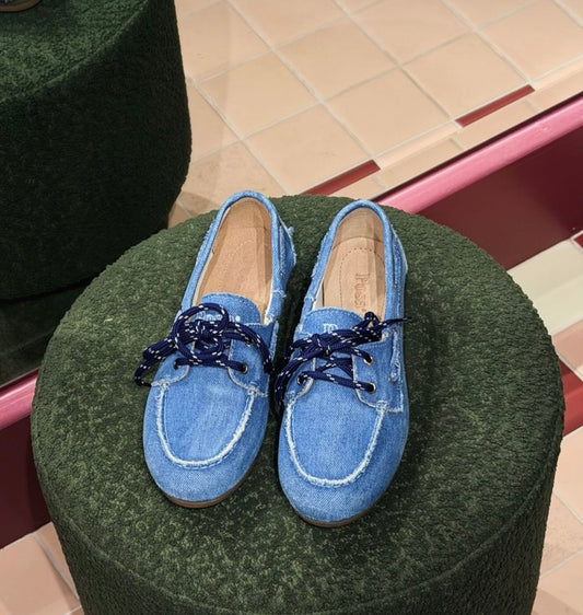 Posa Mocasín Boat loafer denim