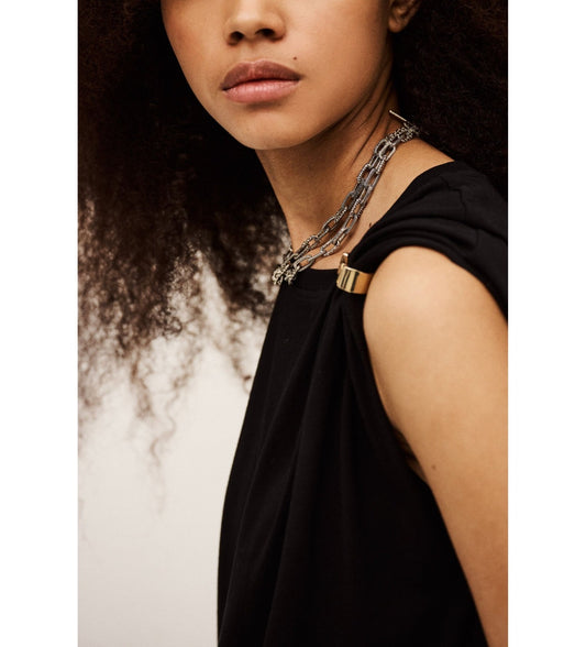 Ba&sh Camiseta Allia noir - The Class Room