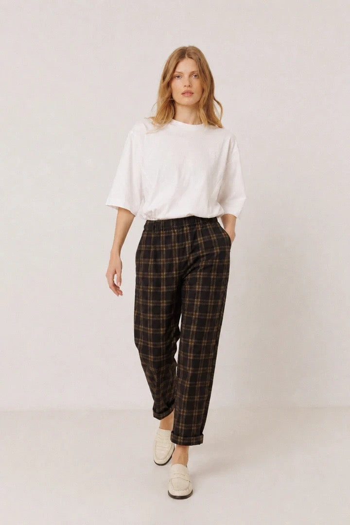 Indi&Cold Pantalón engomado micropana cuadros