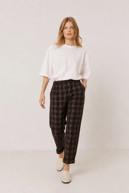 Indi&Cold Pantalón engomado micropana cuadros