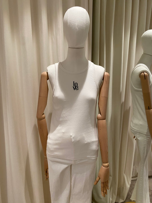 Five Camiseta Love blanca