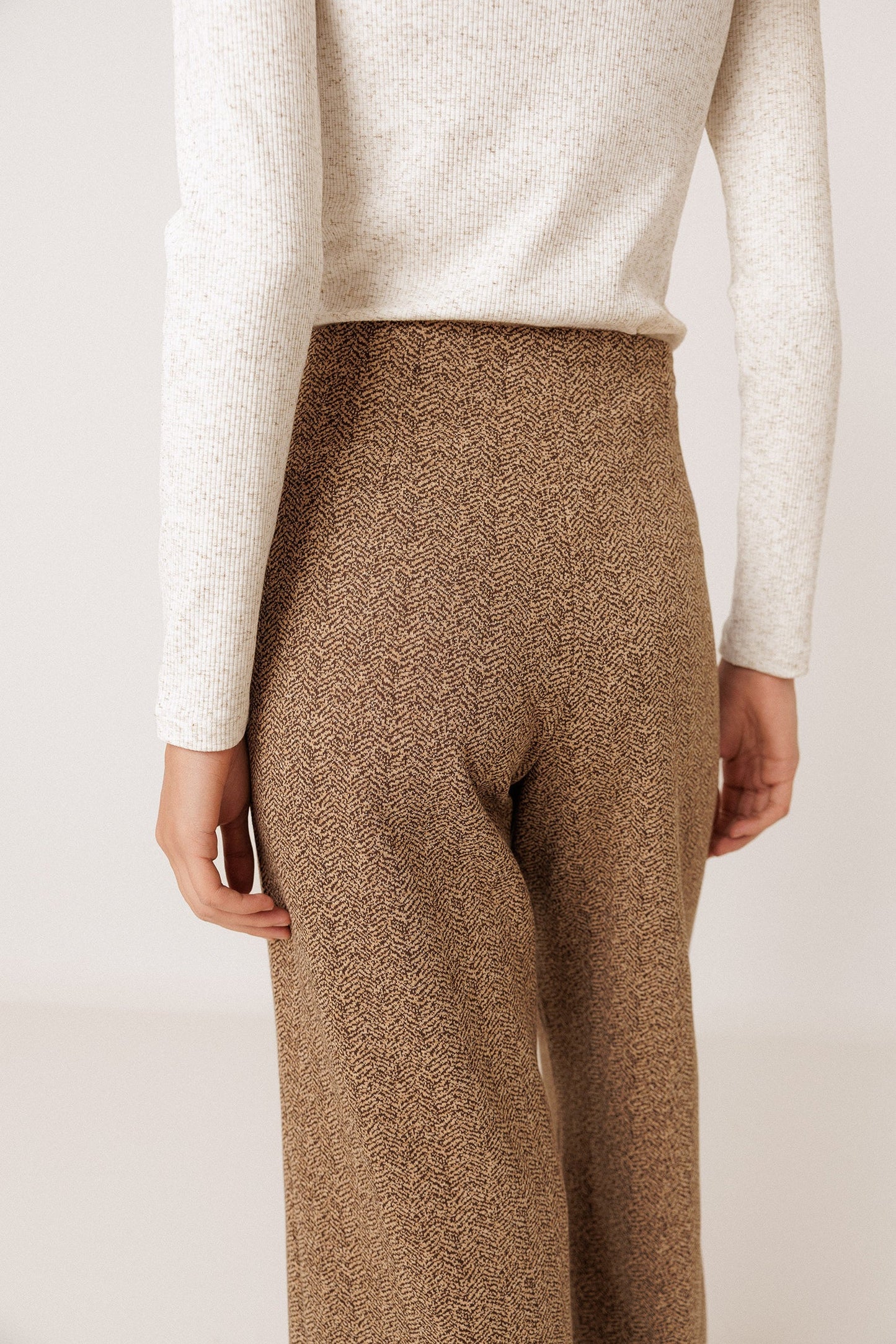 Indi&Cold Pantalón Jacquard