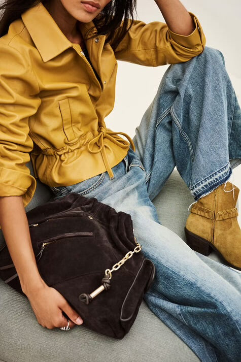 Ba&sh Bolso M Suede june tote - The Class Room