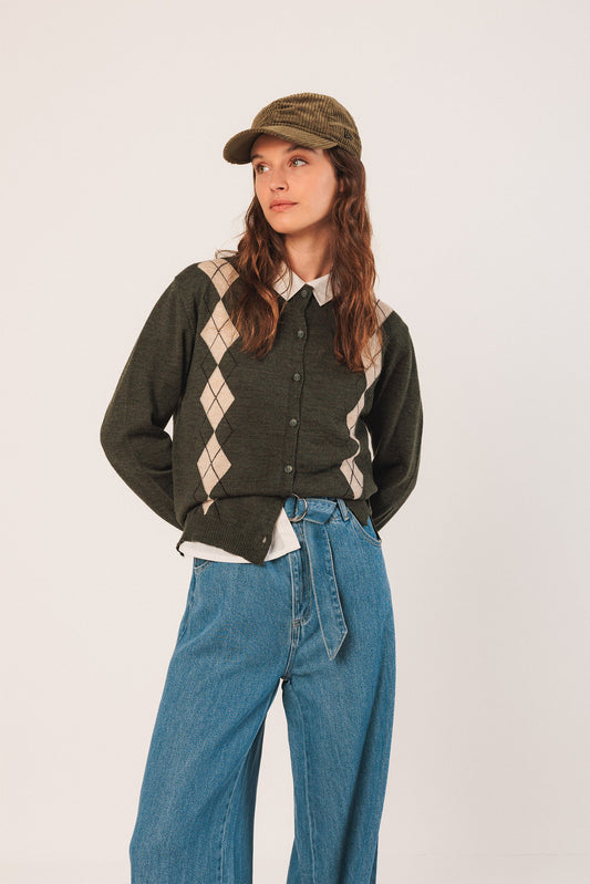 Indi&Cold Cardigan Oliva