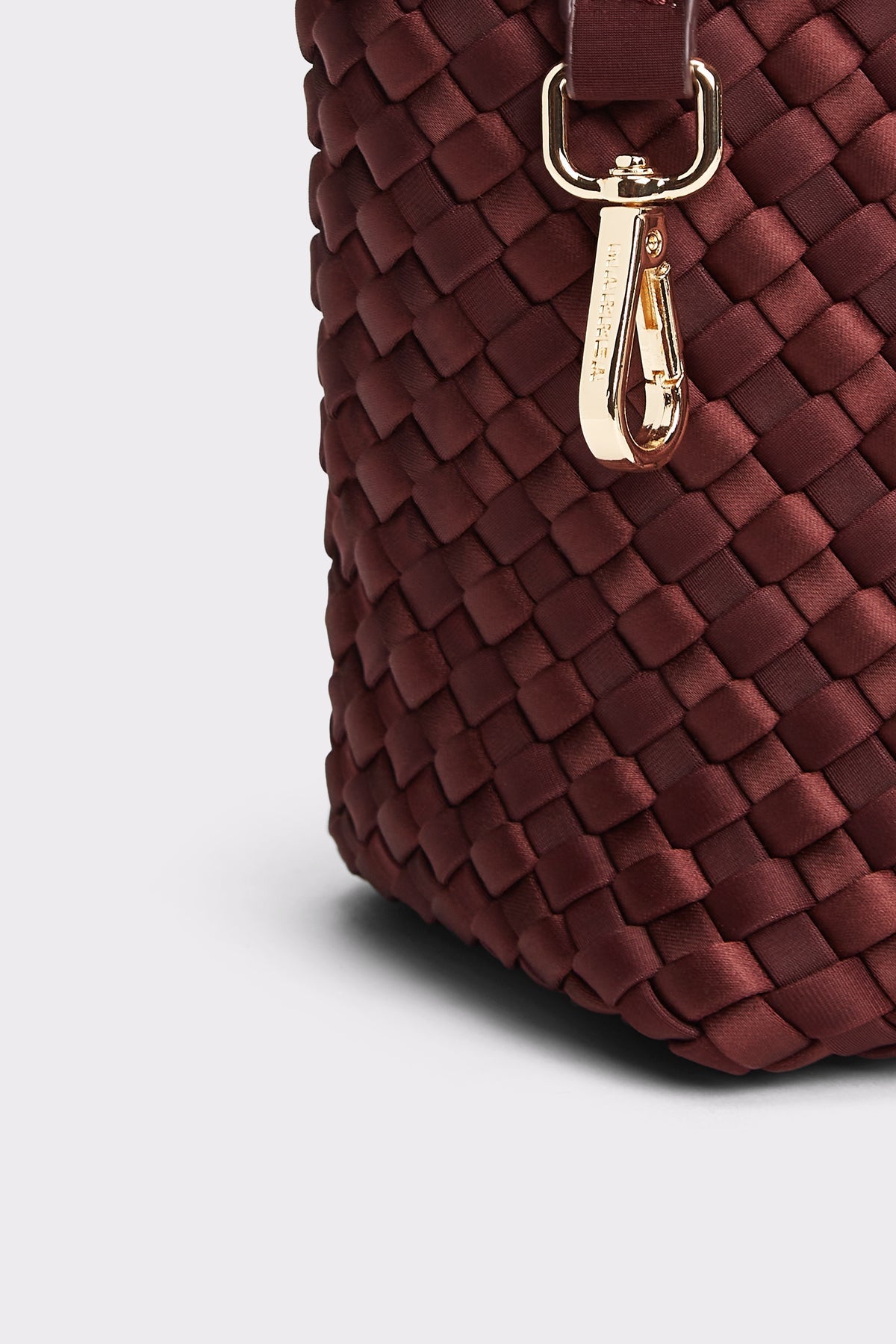 Marrea Bolso Mini inkberry satin stripe