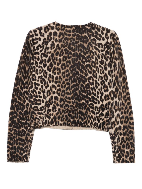 Seventy Cárdigan leopardo