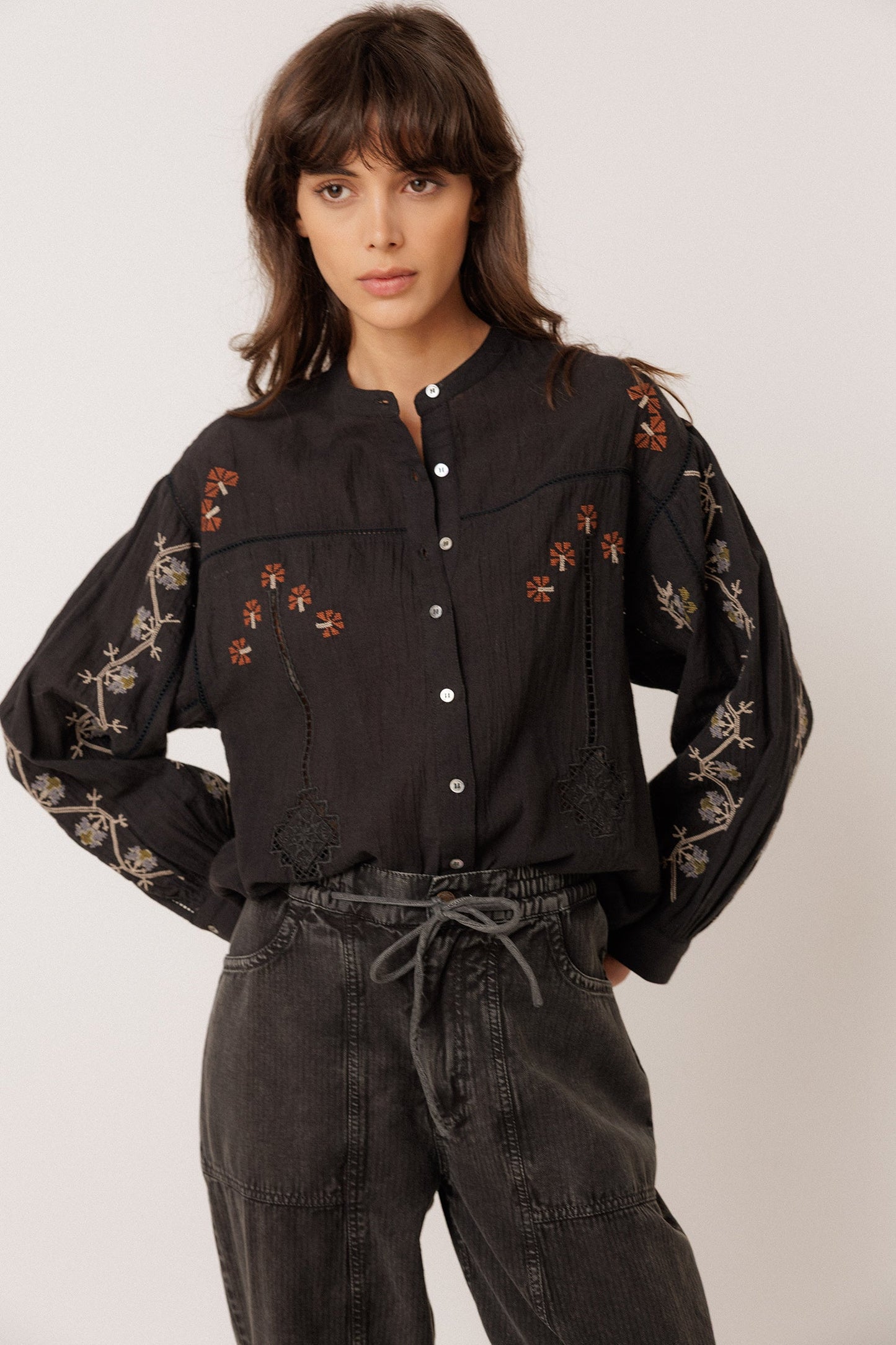 Indi&Cold Camisa bordada